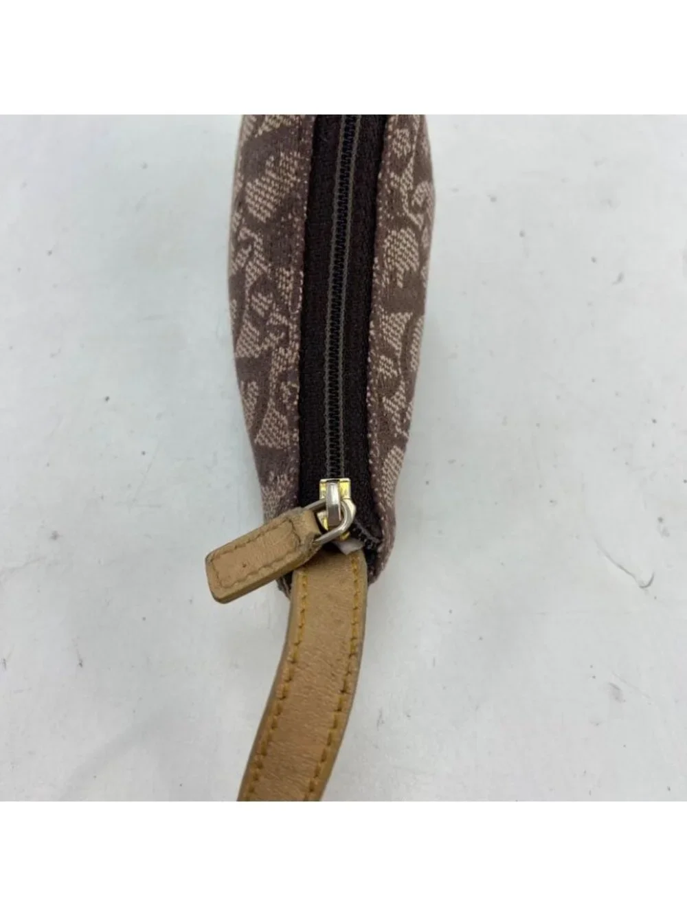 Dior Coin Case Trotter Pattern Saddle Campus - Picture 8 of 11